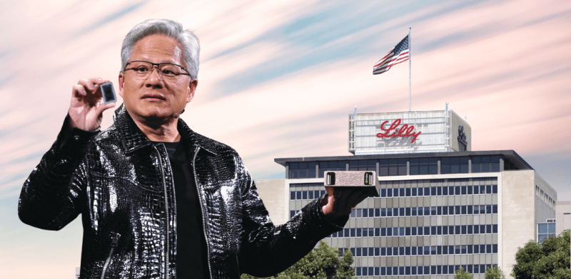 "מטה אלי לילי, ארה''ב, ומנכ''ל אנבידיה ג'נסן הואנג / צילום: AP - AJ Mast"