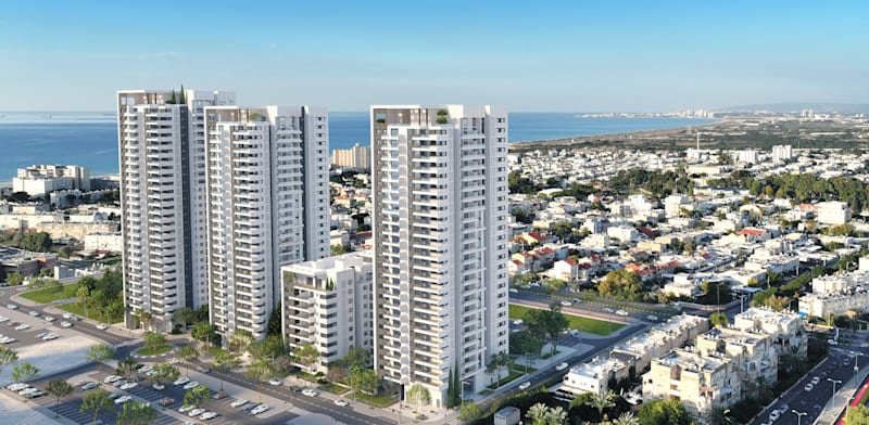 פרויקט עיר גלים של הכשרת היישוב / הדמיה: טוטם