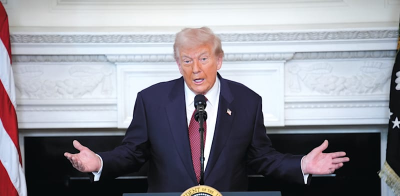 "נשיא ארה''ב, דונלד טראמפ / צילום: Reuters, Lev Radin/Si"