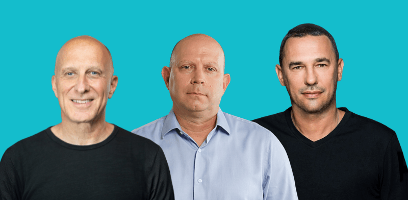 "רוברט אנטוקול, דיוויד קוסטמן, גבי ויסמן / צילום: אוהד רומנו, נובה, נועם גלאי"