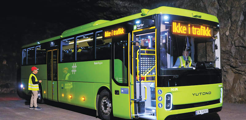 "אוטובוס תוצרת סין / צילום: ap, Eilif Swensen"