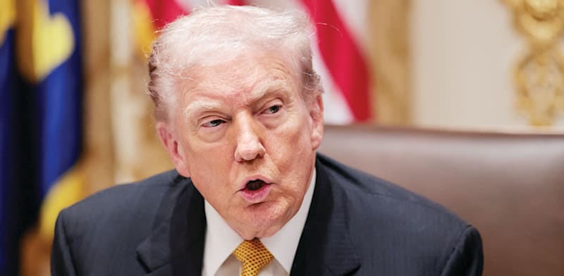 נשיא ארה''ב, דונלד טראמפ / צילום: Reuters