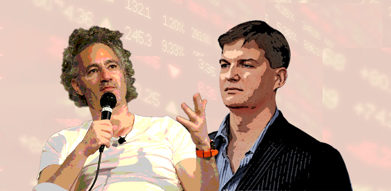 "מייקל ברי ואלכס קארפ / צילום: שחר שחר, דוברות אונ' תל אביב"