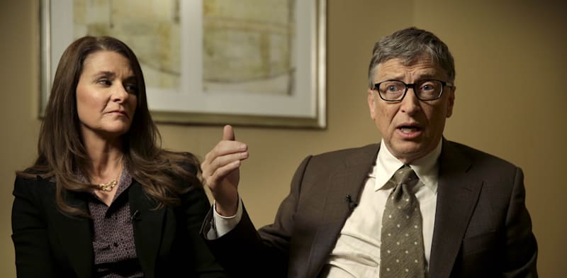 "ביל ומלינדה גייטס / צילום: ap, Seth Wenig"