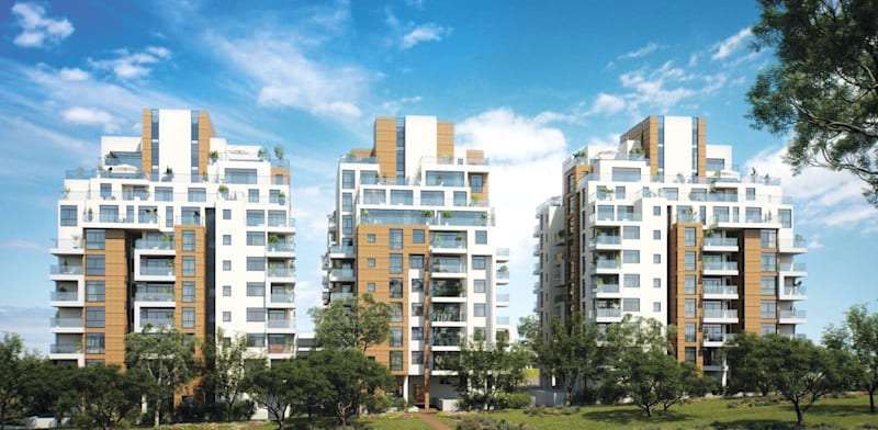 הפרויקט ברעננה. 355 יחידות דיור במקום 138 / הדמיה: קידר מבנים