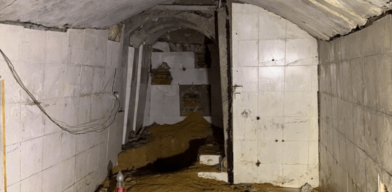 לוחמי יהל״ם בתוואי התת-קרקעי / צילום: דובר צה''ל