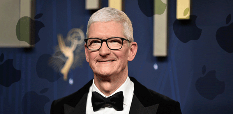 "מנכ''ל אפל טים קוק. לפי דיווח בבלומברג יעזוב ב–2026 / צילום: ap, Richard Shotwell"