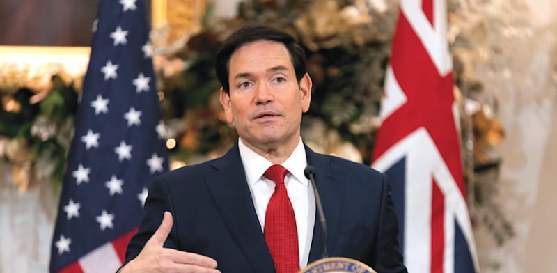 מרקו רוביו, מזכיר המדינה של ארה''ב / צילום: ap, Mark Schiefelbein