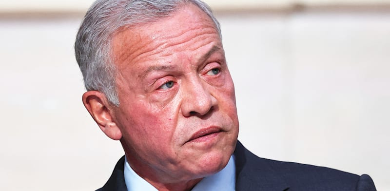 "מלך ירדן עבדאללה השני / צילום: ap, Gonzalo Fuentes"