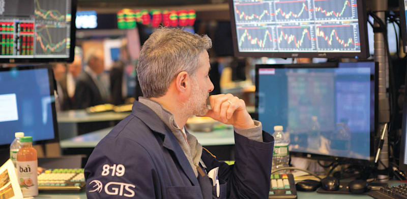 "משקיע מודאג בבורסת ניו־יורק, האם הבועה בדרך? / צילום: Shutterstock"