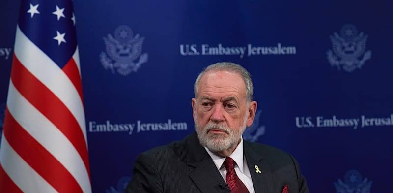 מייק האקבי, שגריר ארה''ב בישראל / צילום: ap, Ohad Zwigenberg