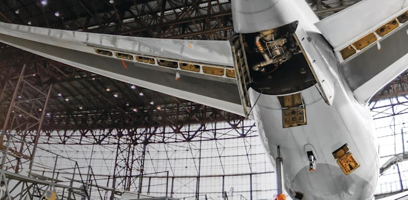 מפעל של תאת לשיפוץ מטוסים. ממימושי קרן פימי / צילום: אתר החברה