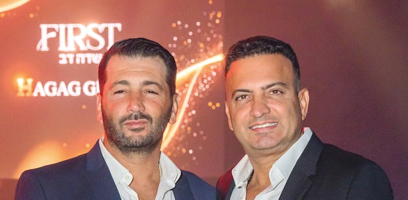 "צחי (מימין) ועידו חג'ג' / צילום: ישראל הדרי"