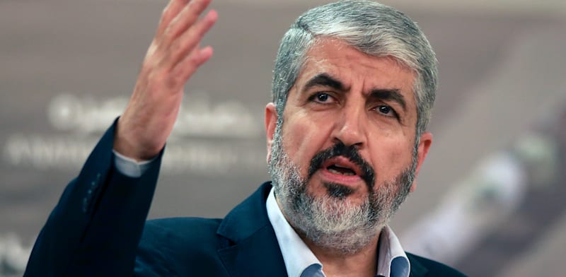 "ח'אלד משעל / צילום: ap, Osama Faisal"