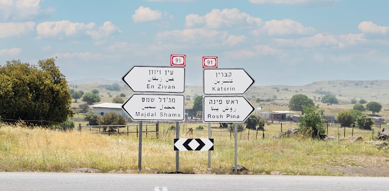 כביש מספר 91 ברמת הגולן / צילום: Shutterstock