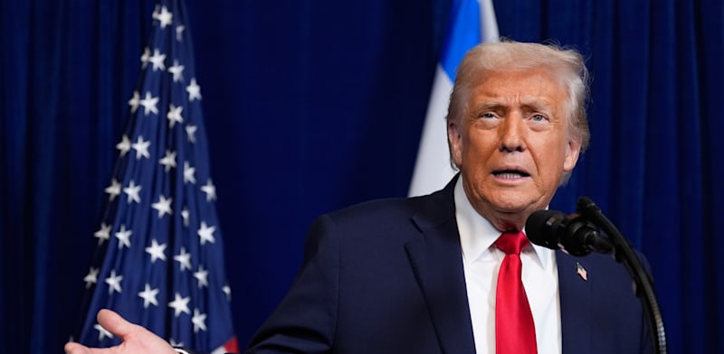 "נשיא ארה''ב דונלד טראמפ / צילום: ap, Alex Brandon"