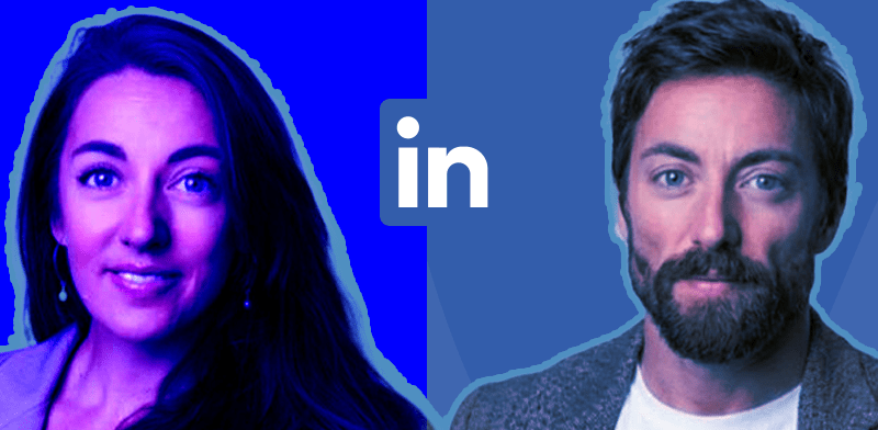 צ'לסה רנגר והתמונה המג'ונרטת שלה. רשמה עלייה של 914% בחשיפות / צילום: צילום מסך לינקדאין