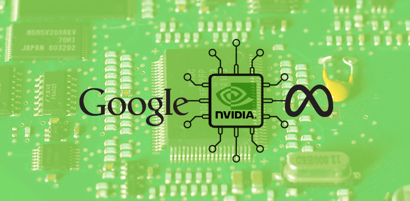 סדקים בחומה: כך מנסות גוגל ומטא לשחרר את עולם ה־AI מהתלות באנבידיה