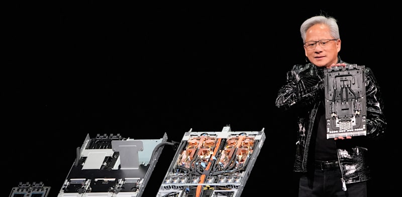 "מנכ''ל אנבידיה, ג'נסן הואנג / צילום: ap, John Locher"