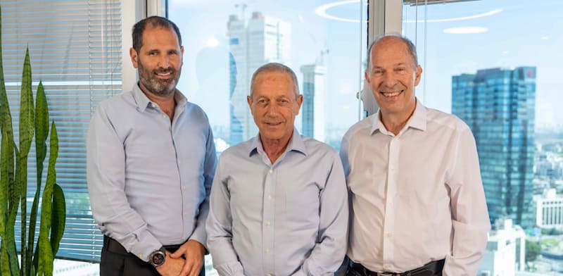 "ראשי קרן אלומה, מימין אורי יוגב, מולי רבינא ויאיר הירש / צילום: נוי נפתלי"