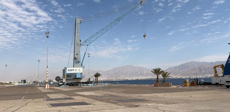 Eilat Port credit: Stav Livne
