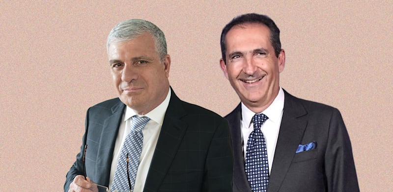 "פטריק דרהי, בעלי הוט מובייל, ואבי לוי, יו''ר דלק ישראל / צילום: Studio Alterego, יח''צ"