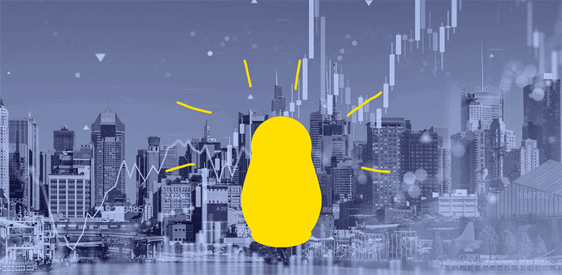 / צילום: סטריט המניות הקטנות הפכו למובילות של השוק / אילוסטרציה: טלי בוגדנובסקי"