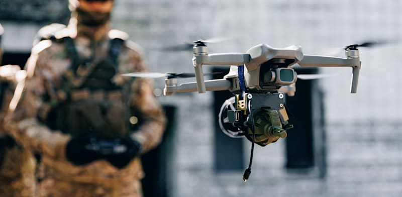 "רחפן בשירות צבאי / צילום: Shutterstock"