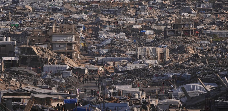 העיר עזה / צילום: ap, Jehad Alshrafi