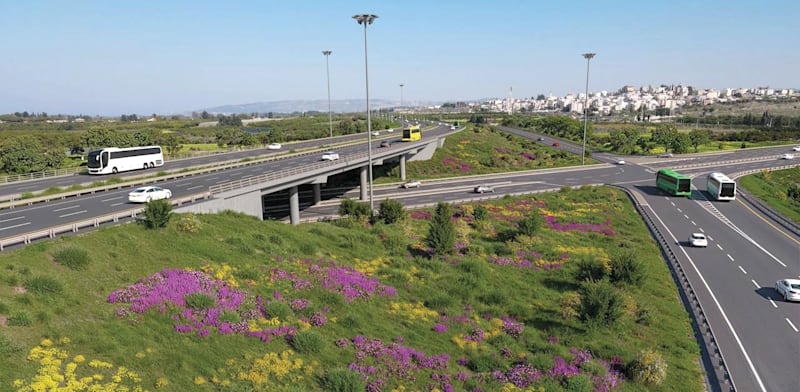 הדמיה של כביש 6 צפון, מחלף בית העמק / צילום: ap, Matt Rourke