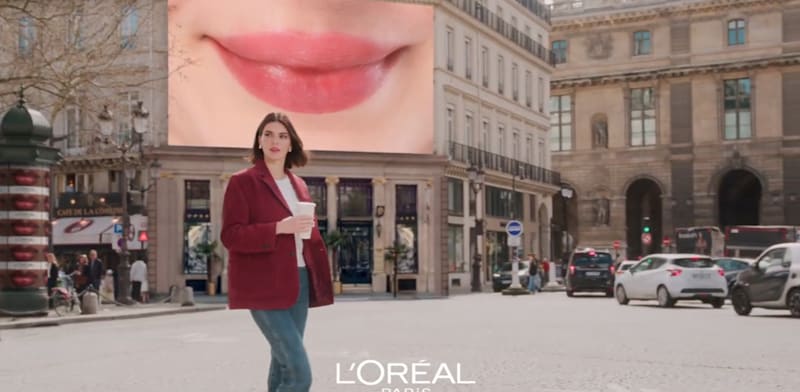 קמפיין של לוריאל