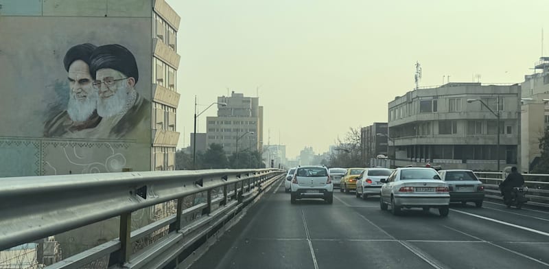 "רחובות טהרן / צילום: ap, Vahid Salemi"