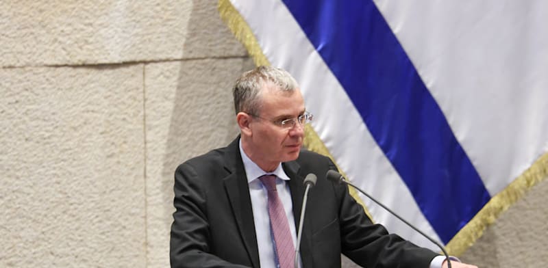 "שר המשפטים יריב לוין / צילום: נועם מושקוביץ, דוברות הכנסת"