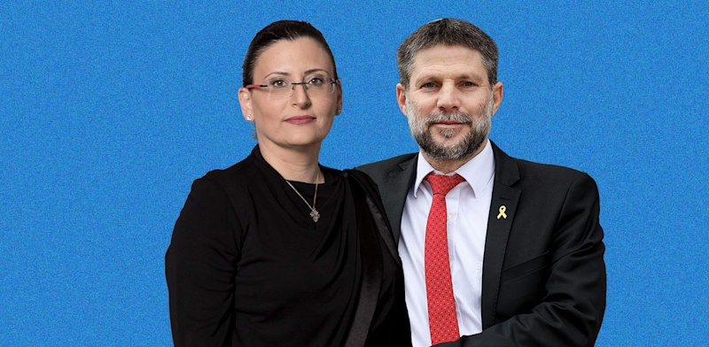 שר האוצר בצלאל סמוטריץ', החשבת הכללית מיכל עבאדי־בויאנג'ו / צילום: שלומי יוסף, רמי זרנגר