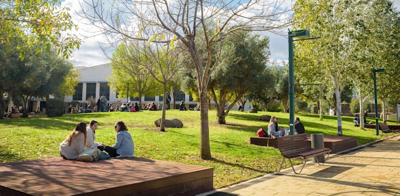Photo: Tel Hai University of Kiryat Shmona in the Galilee