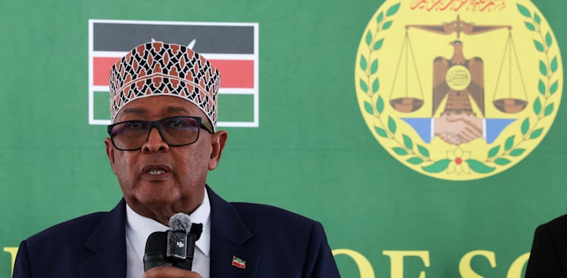 "עבדירחמן מוחמד עבדילאהי, נשיא סומלילנד / צילום: Reuters, Monicah Mwangi"