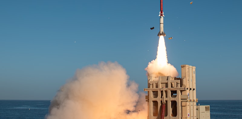 "ניסוי ב''קלע דוד'' / צילום: אגף דוברות וקשרי ציבור במשרד הביטחון"