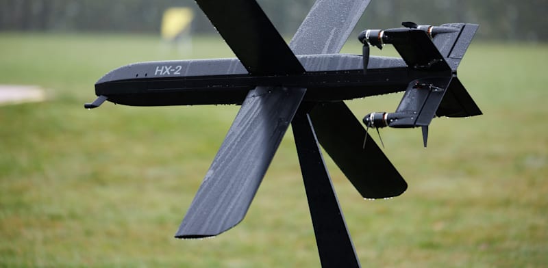 "החימוש המשוטט של ''הלזינג'' מסוג HX-2 / צילום: Reuters, Friso Gentsch/dpa"