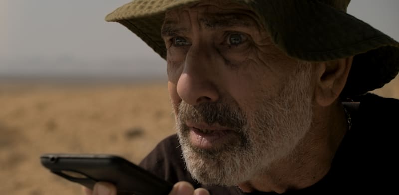 "שי אביבי ב''ברנינג מן''. סוגים של ישראליות / צילום: עופר ינוב"