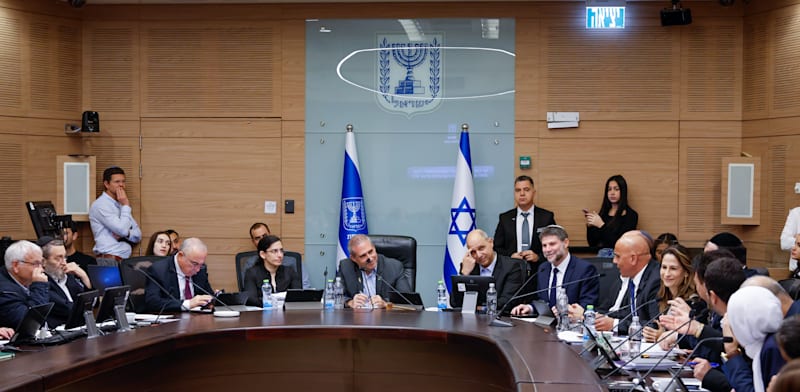 דיון של ועדת הכספים בחוק ההסדרים, פברואר האחרון / צילום: נועם מושקוביץ, דוברות הכנסת