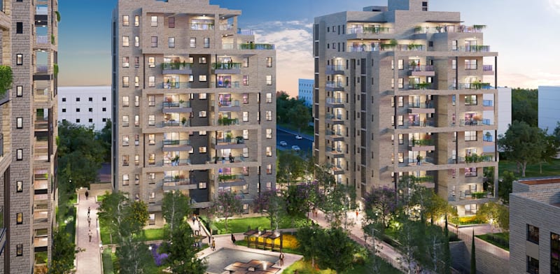 "פרויקט ''תלפיות החדשה'' בירושלים / צילום: יח''צ"