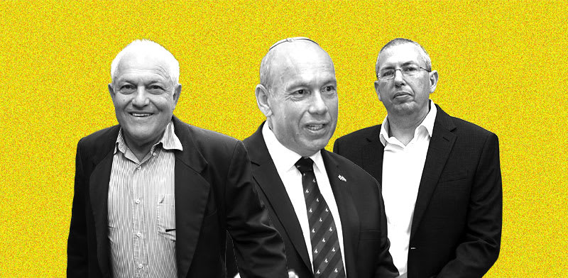 "אהרונוביץ', אנגלמן, כץ / צילום: יוסי זמיר, ניב קנטור, עמית שאבי-ידיעות אחרונות"