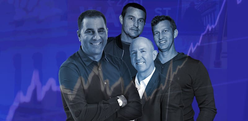 אייל שרצקי וניר שרצקי, סקוט ראסל ושלומי בן חיים / צילום: מורג ביטן, נייס, ג'ייפרוג