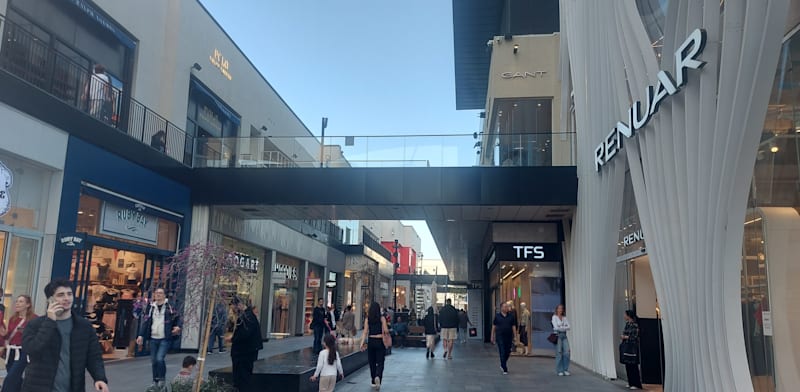 מתחם ביג גלילות, בשבוע שעבר / צילום: גלית חתן