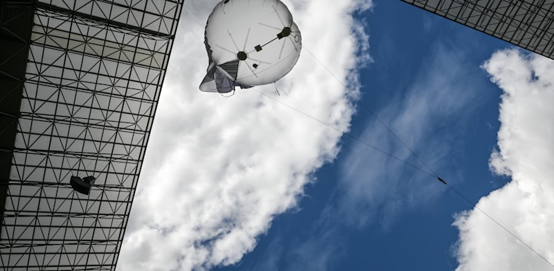 "בלון של היצרנית האוקראינית Aerobavovna / צילום: Reuters, Justin Yau"