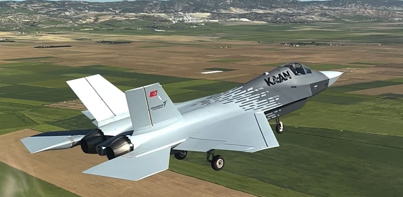 "מטוס הקרב הטורקי KAAN / צילום: Reuters, Anadolu"