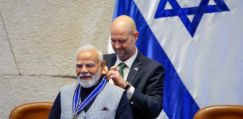 "ביקור ראש ממשלת הודו, נרנדרה מודי, בכנסת / צילום: נועם מושקוביץ-דוברות הכנסת"