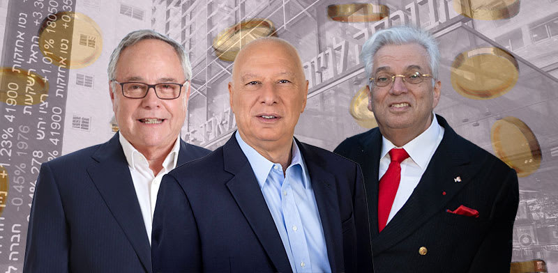 "אהרון פרנקל, חיים כצמן ויאיר המבורגר / צילום: עידן חסון, אריק סולטן, גבע טלמור"