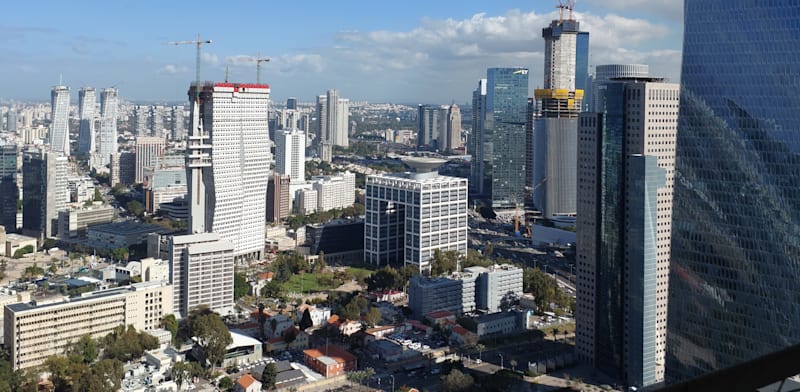 "מגדל תמך 1, במבט מאזור שרונה / צילום: הלית ינאי לויזון"