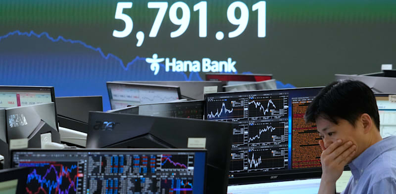 "בורסת סיאול, השבוע / צילום: ap, Ahn Young-joon"